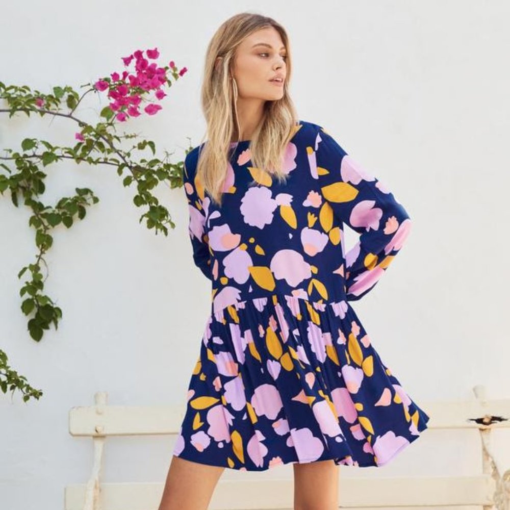 Mister Zimi Elsa Dress in Wisteria